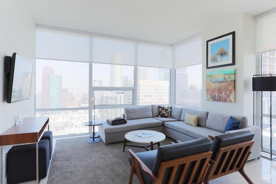 Апартаменты 2 Bed 2 Bath Contemporary High Rise Dtla Living Лос-Анджелес Экстерьер фото